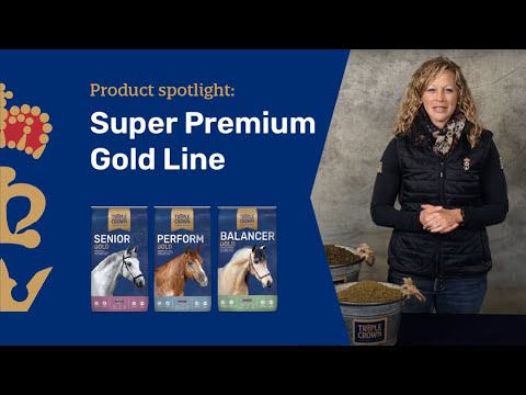 Horse Feed Experts on the Triple Crown Gold line