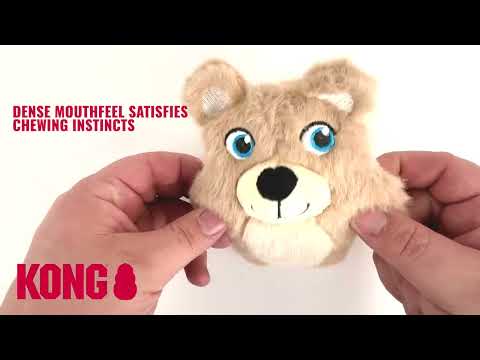KONG Snuzzles Kiddos Teddy Bear product video