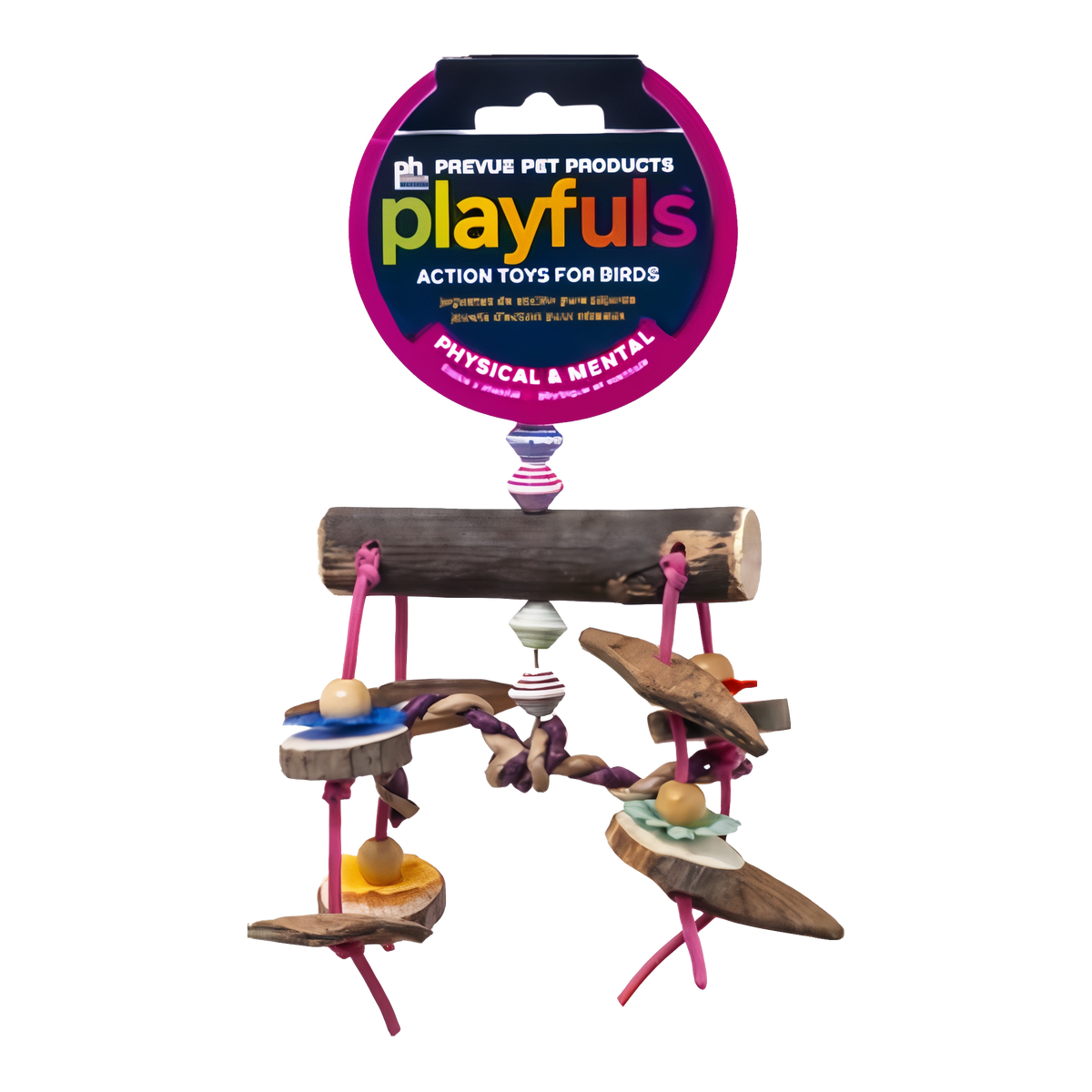Prevue Playfuls Wailua Falls mobile bird toy with hang tag #Per Unit