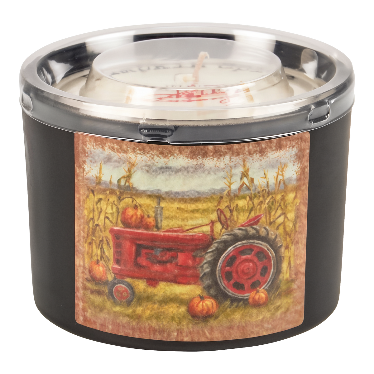 Primitives By Kathy Fall Tractor Candle -- product image