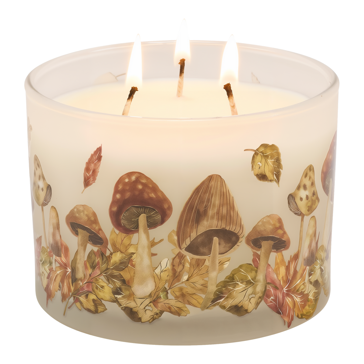 Primitives By Kathy Harvest Leaves Candle -- product image