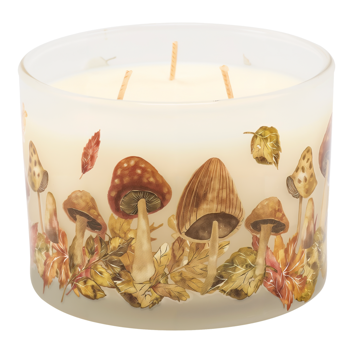 Primitives By Kathy Harvest Leaves Candle -- product image