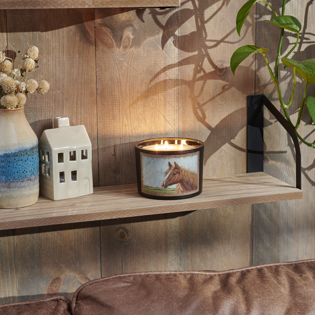 Primitives by Kathy Horse Candle -- lifestyle