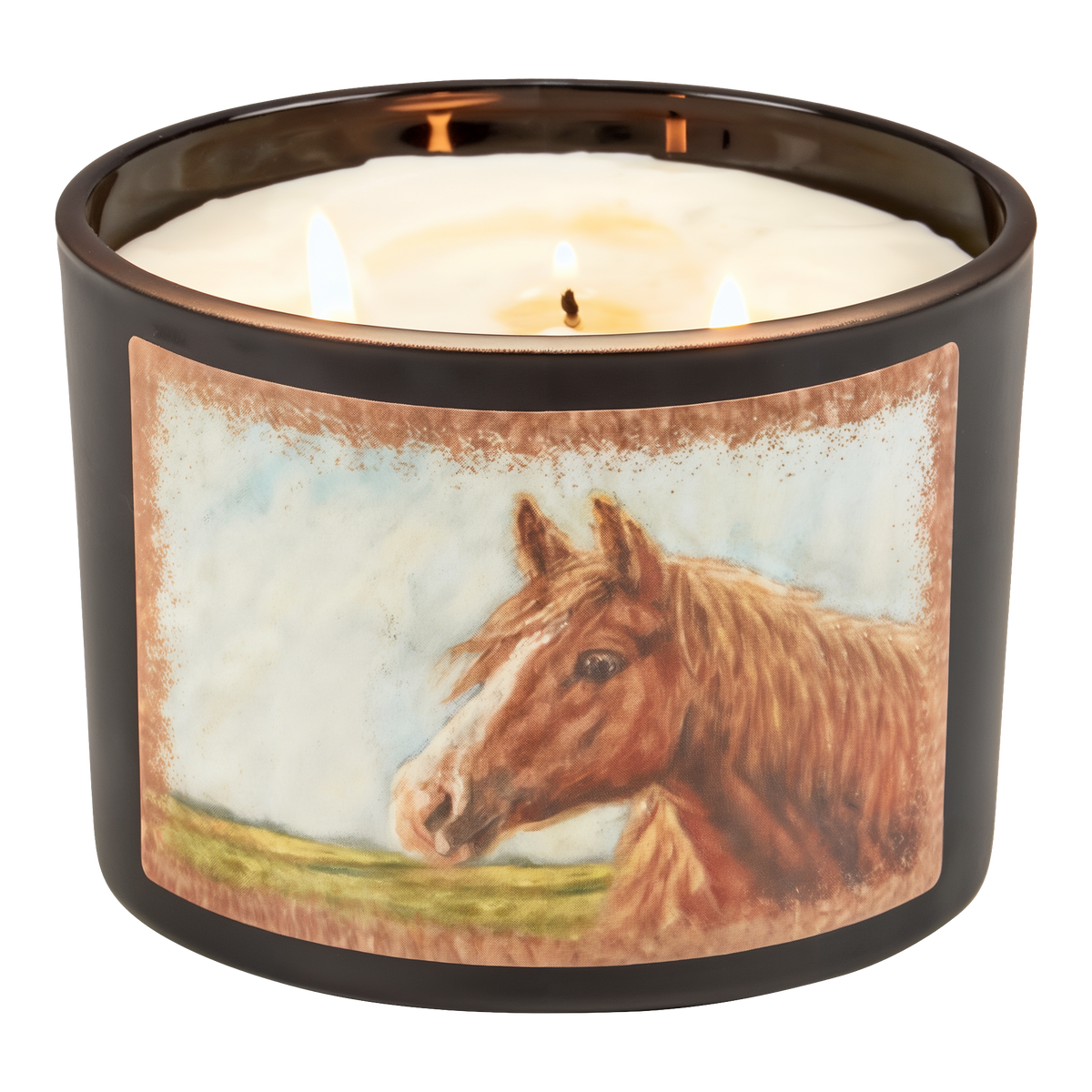 Primitives by Kathy Horse Candle -- product image