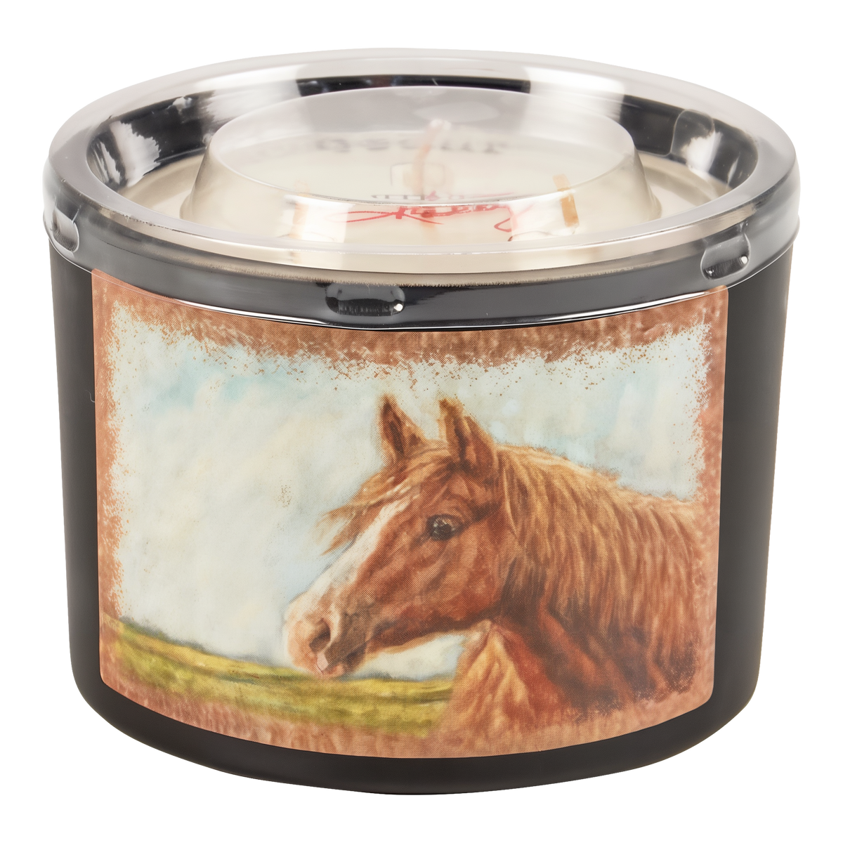 Primitives by Kathy Horse Candle -- product image