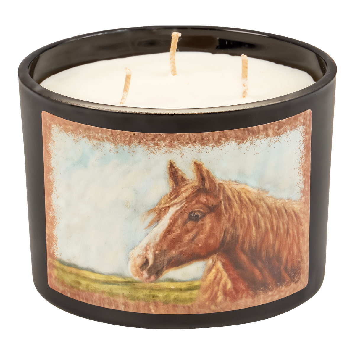 Primitives by Kathy Horse Candle -- product image