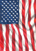 Briarwood Lane American Flag Waving House Flag