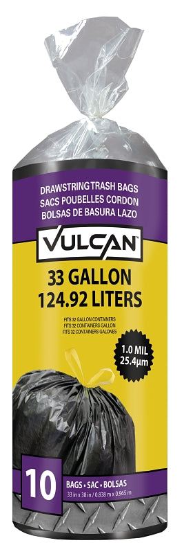 Vulcan Drawstring Trash Bags