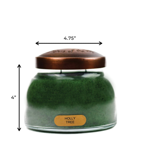 A Cheerful Giver Holly Tree - 22 oz Mama Candle