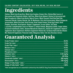 Nutro Natural Choice Adult Large Breed Dry Dog Food, Chicken and Brown Rice Recipe