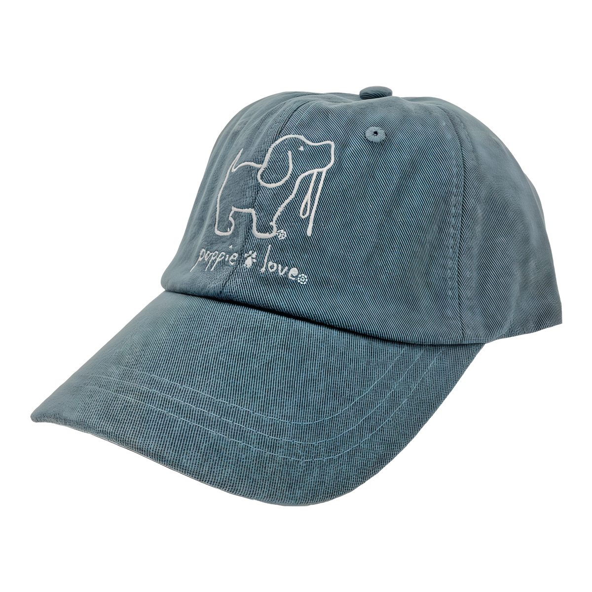 Puppie Love Blue Jean Baseball Hat -- product image