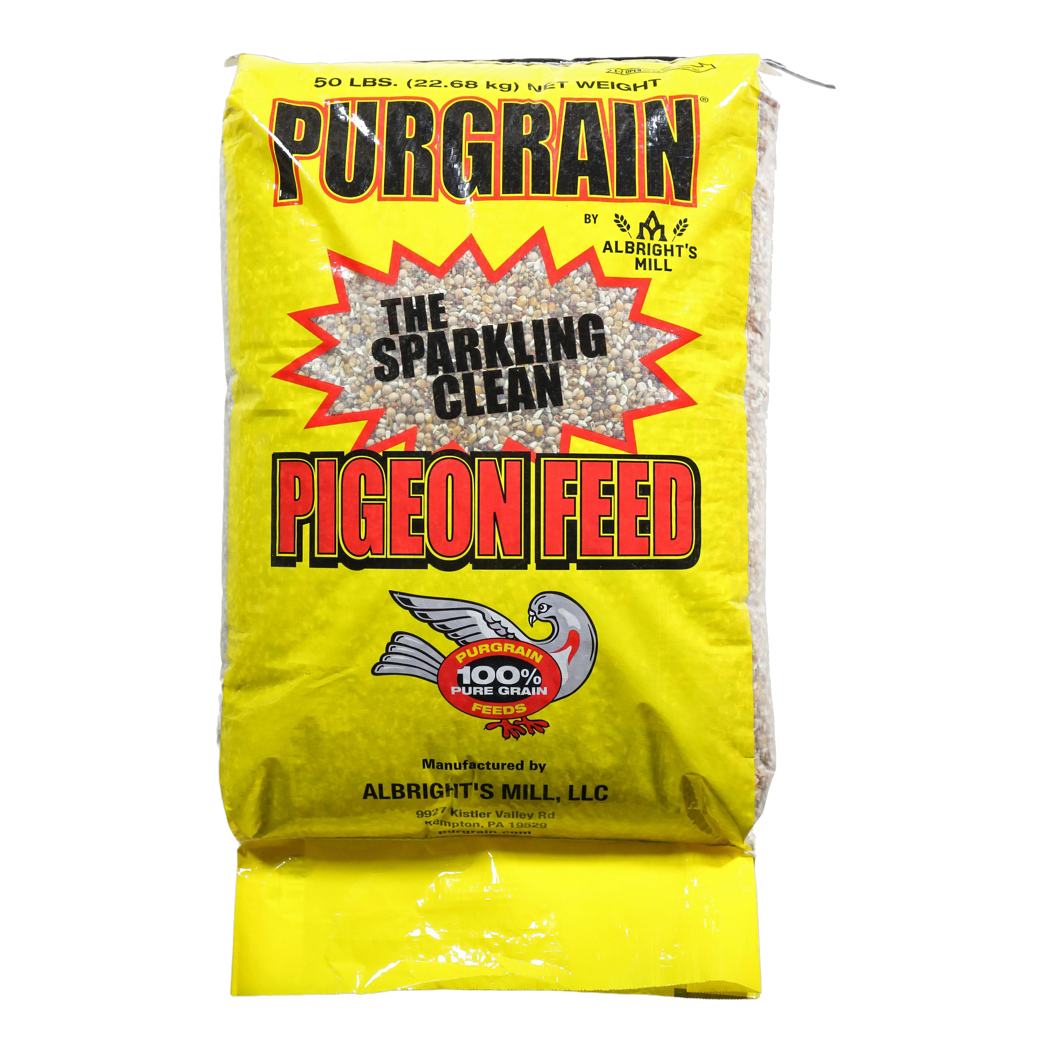 Purgrain European Supreme Popcorn Pigeon Feed 50 lb bag