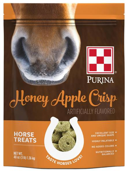 Purina Animal Nutrition Honey Apple Crisp Horse Treats