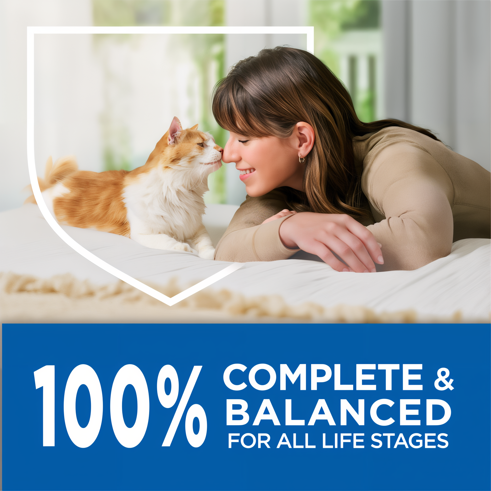 100 percent complete and balanced for all life stages