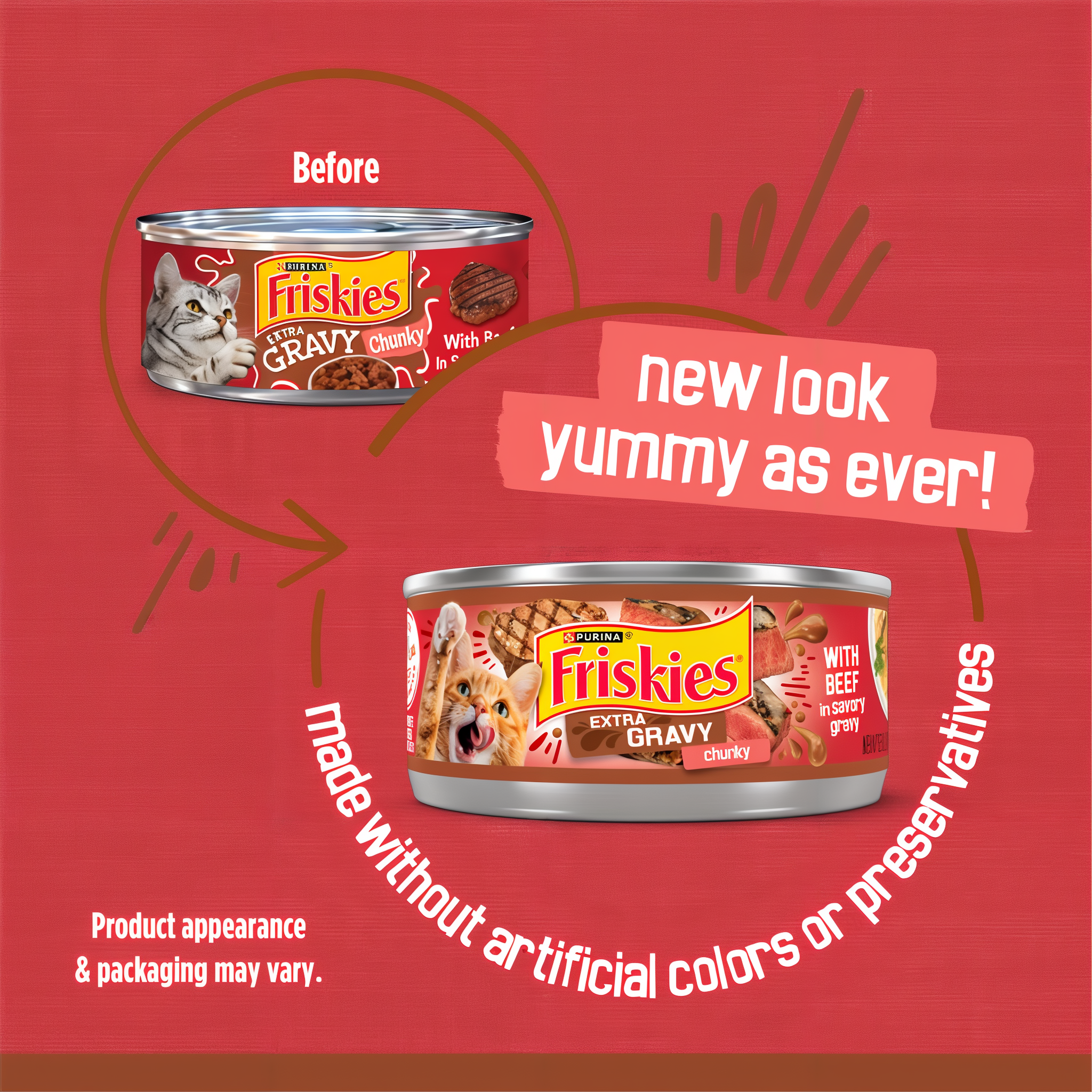 New can look with the same recipe inside