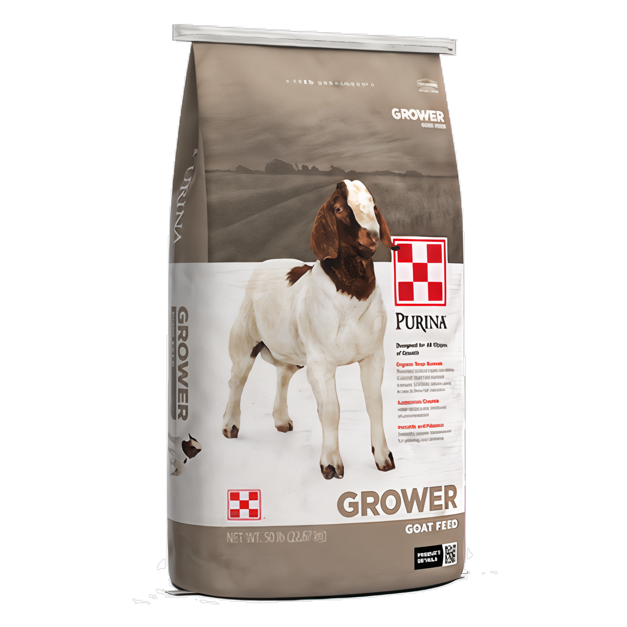 Purina Goat Grower 16 Plus Up Goat Feed bag