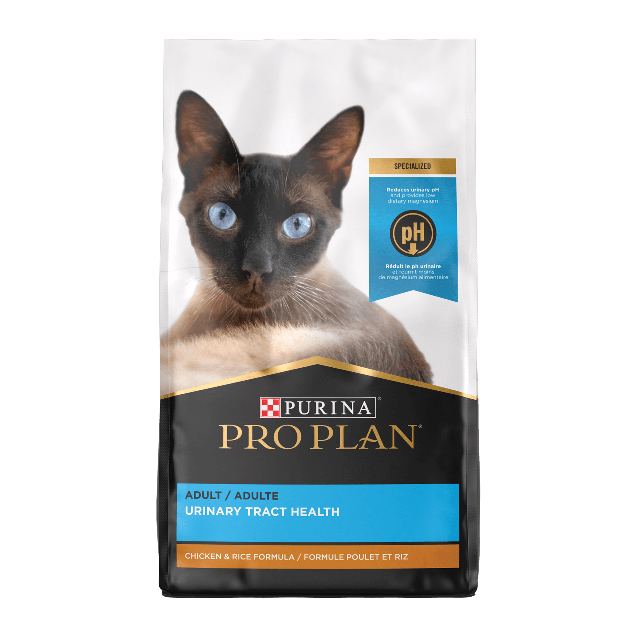 Purina Pro Plan Adult Urinary Tract Health Chicken & Rice Formula dry cat food 3.5 lb bag
