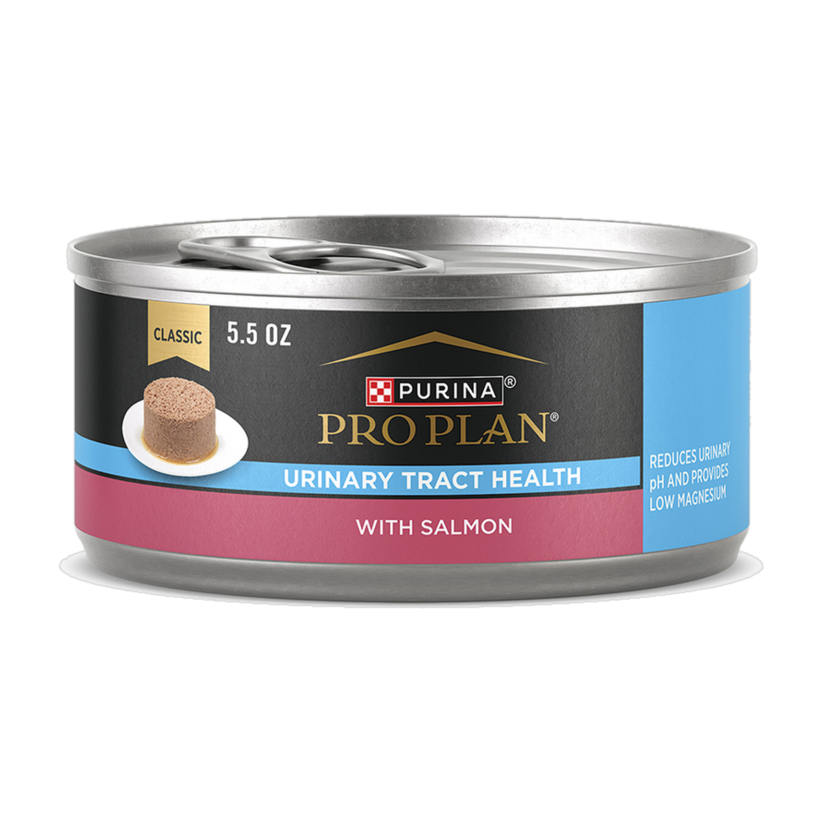 Purina Pro Plan Urinary Tract Health With Salmon Classic pate cat food 5.5 oz can #5.5 OZ