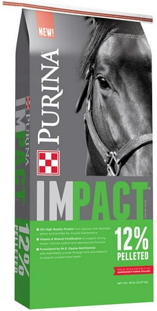 Purina Animal Nutrition Impact Horse Pellet