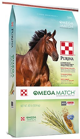 Purina Animal Nutrition Omega Match Horse Ration Balance