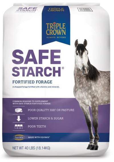Purina Animal Nutrition Triple Crown Safe Starch Forage