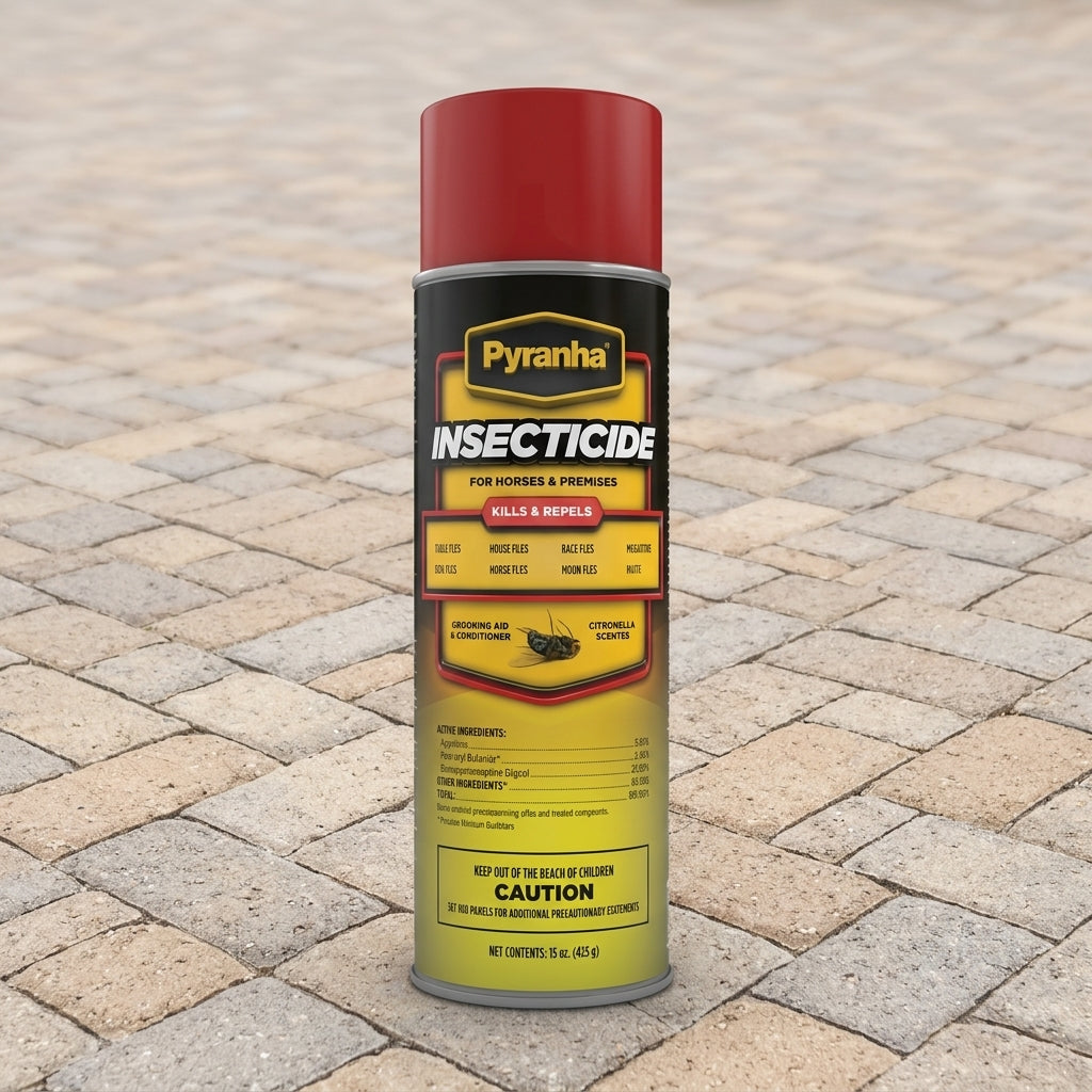Pyranha Insecticide Aerosol Premise & Horse Spray