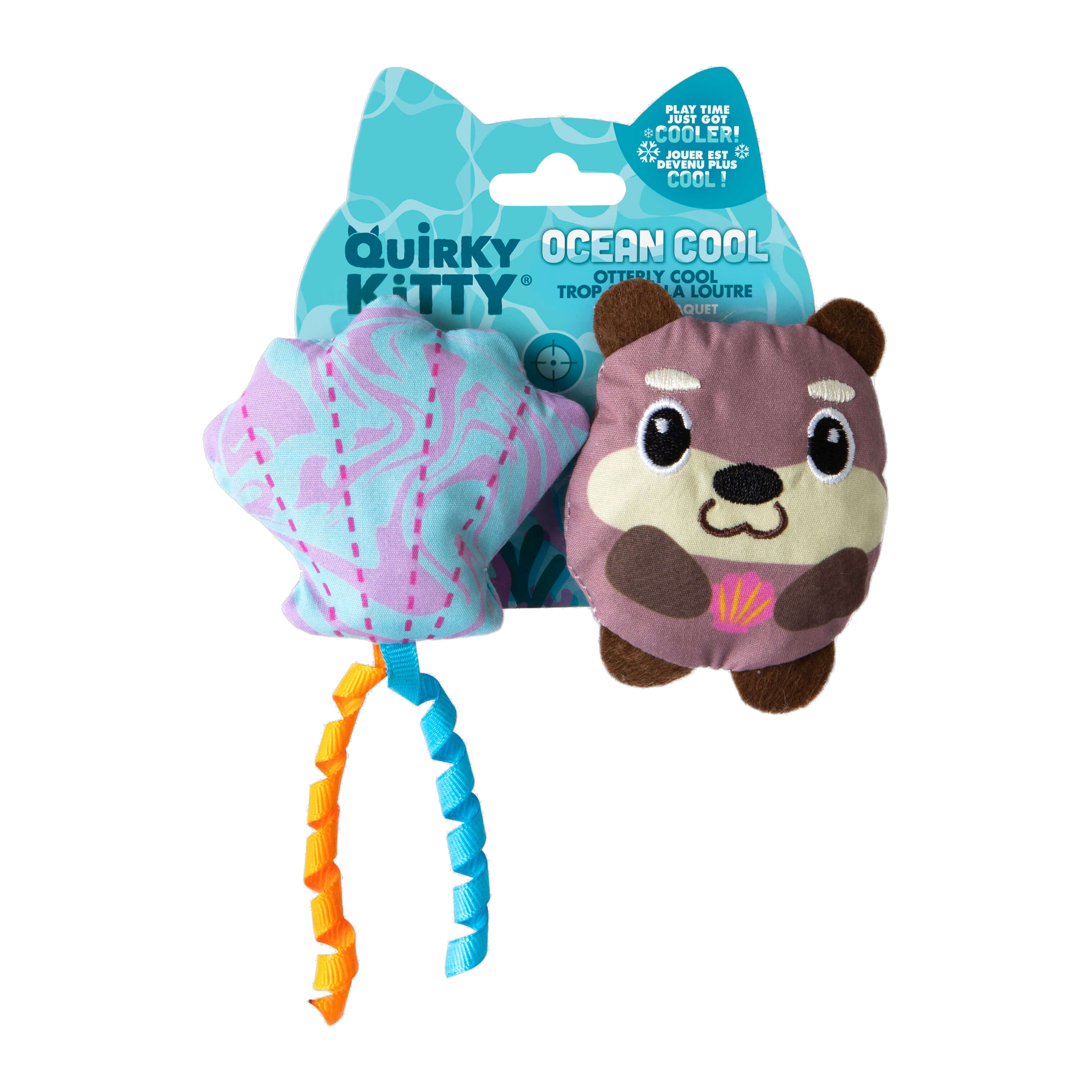 Quirky Kitty Otterly Cool 2 Pack retail packaging front view