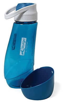 Kurgo Gourd 2 in 1 Dog Travel Water Bottle