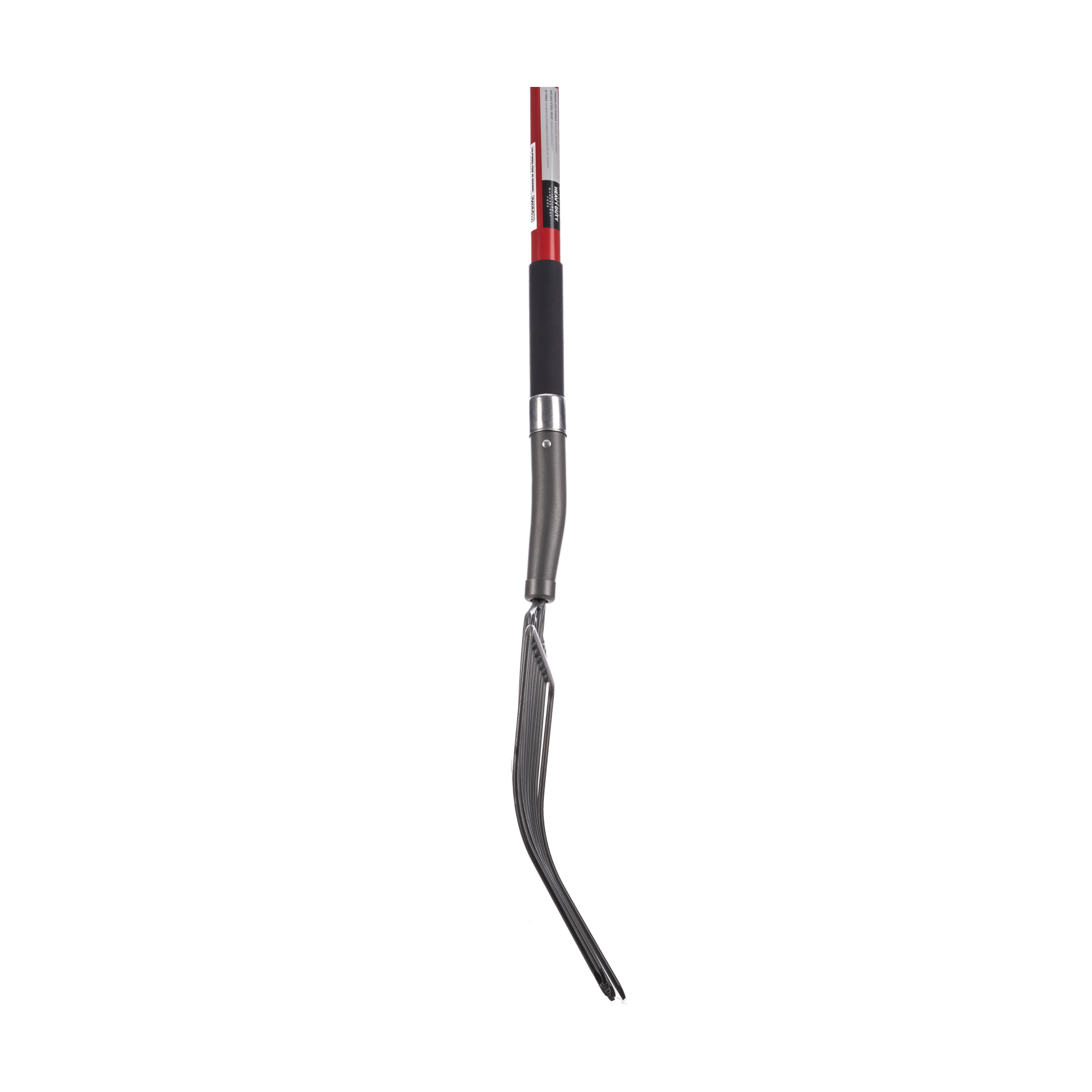 Side profile of the Radius Garden manure fork steel tines and head