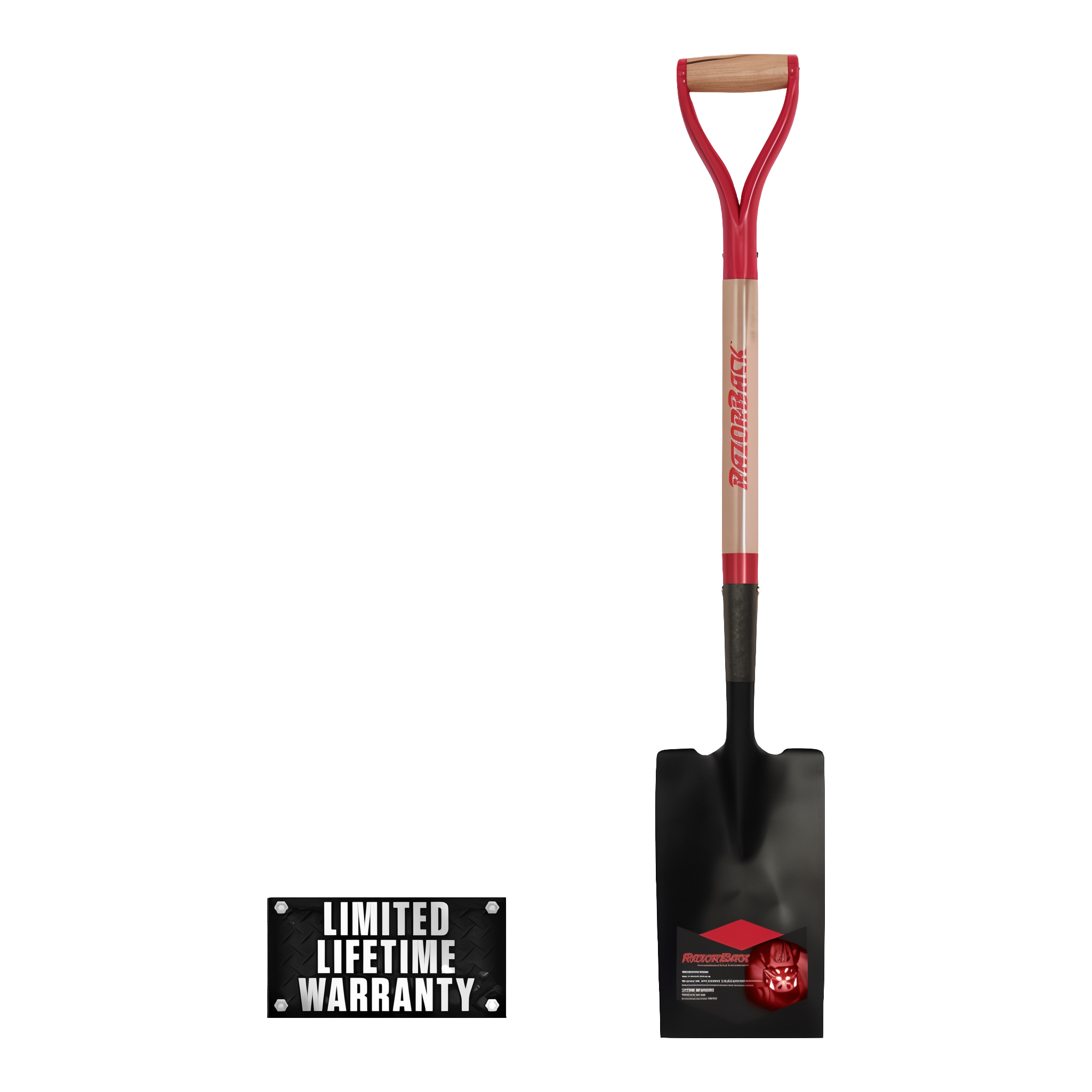 Razor-Back Steel Spade
