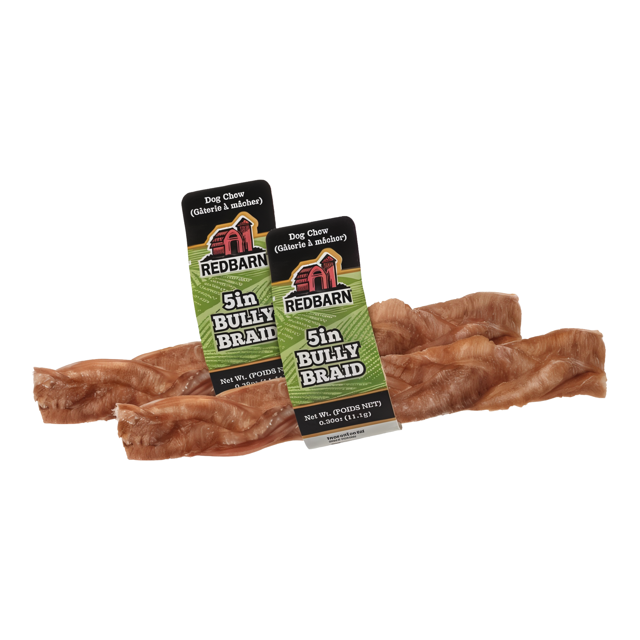 Redbarn Braided Bully Stick package front