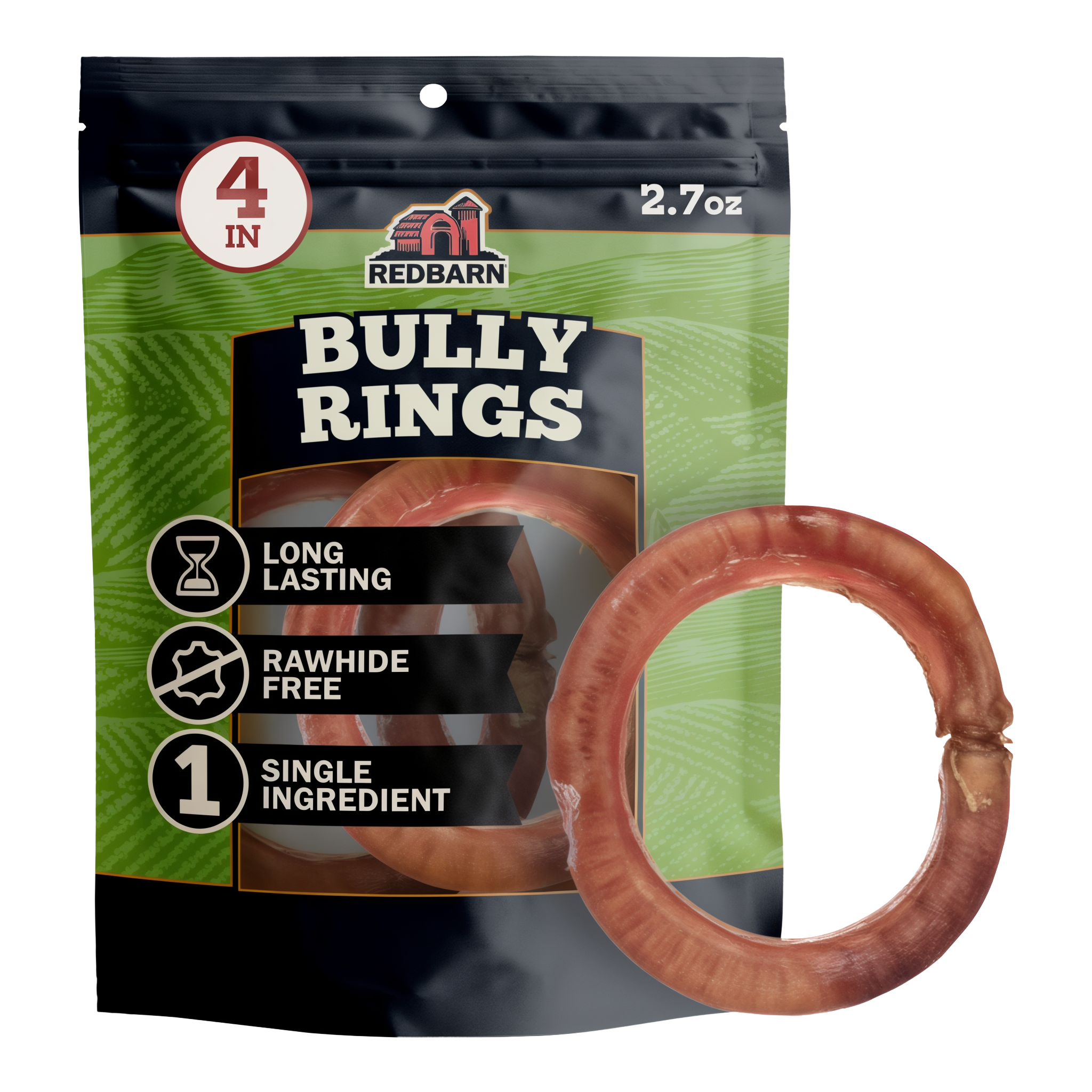 Redbarn Bully Rings package front #Per Unit