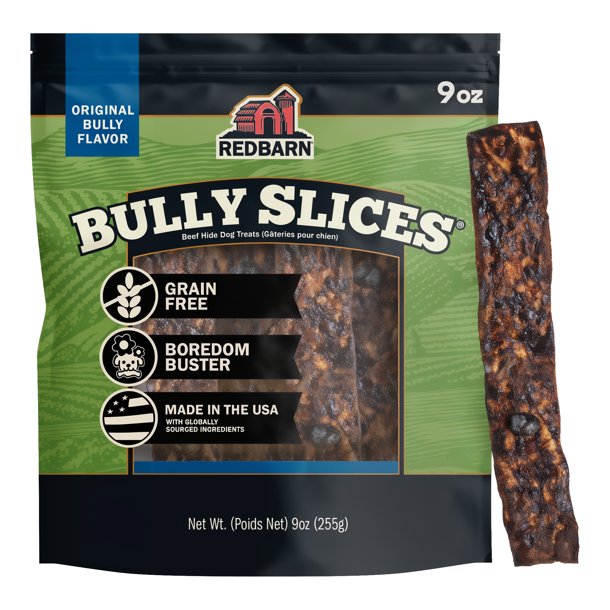 Redbarn Bully Slices Original Bully Flavor package front