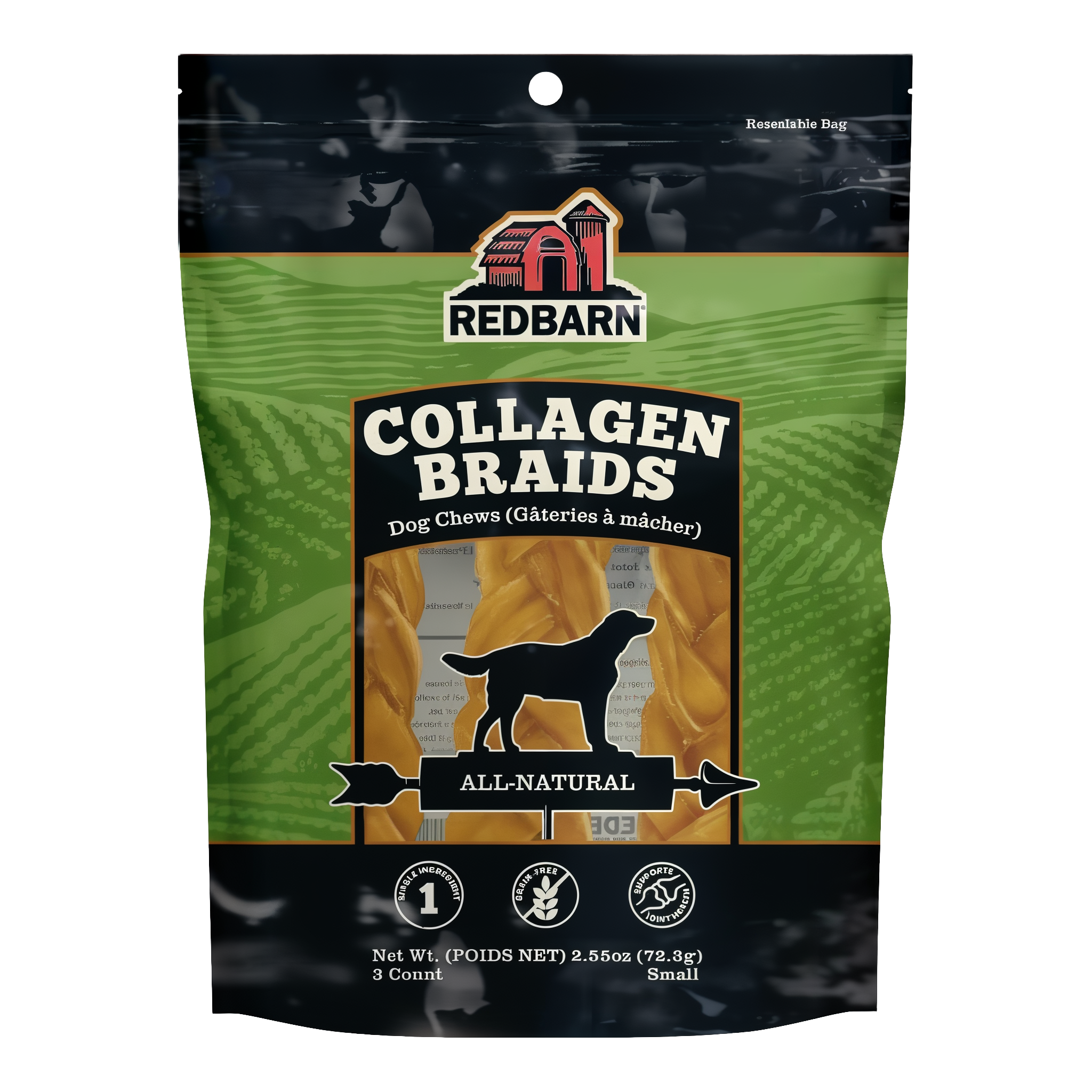 Redbarn Collagen Braid package front