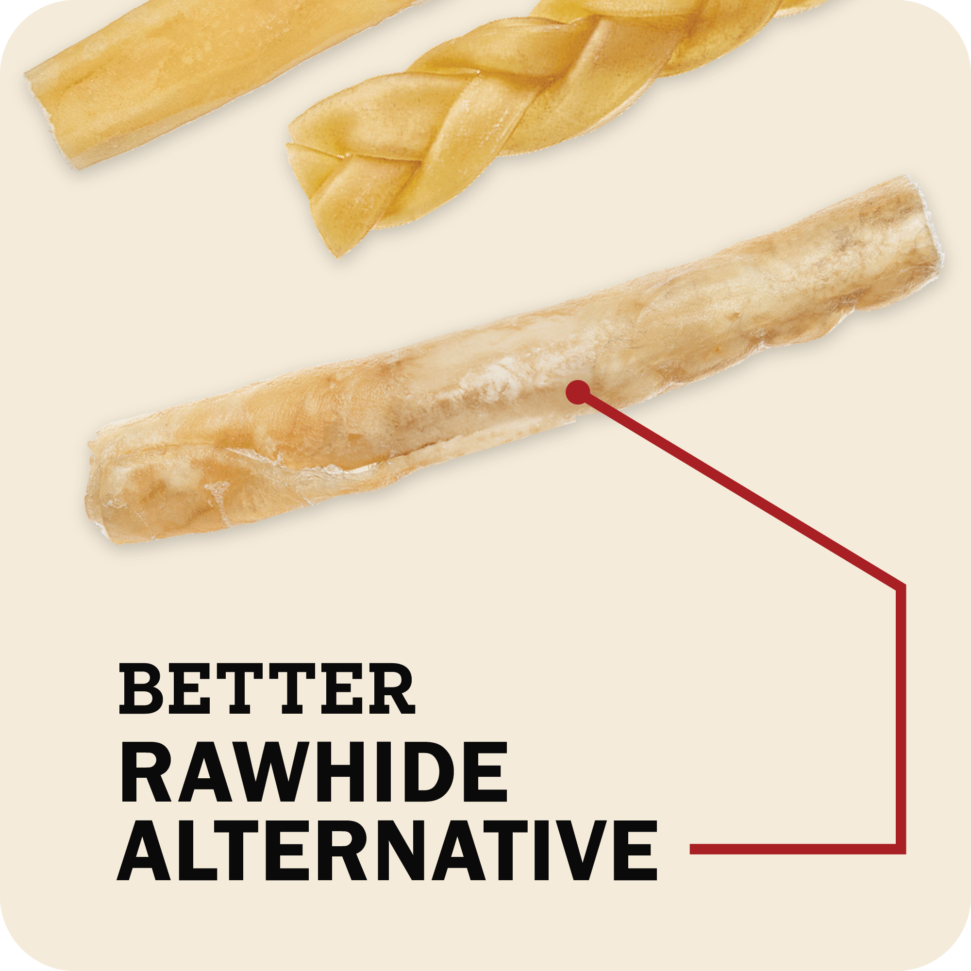 Redbarn Collagen Stick collagen collection feature panel
