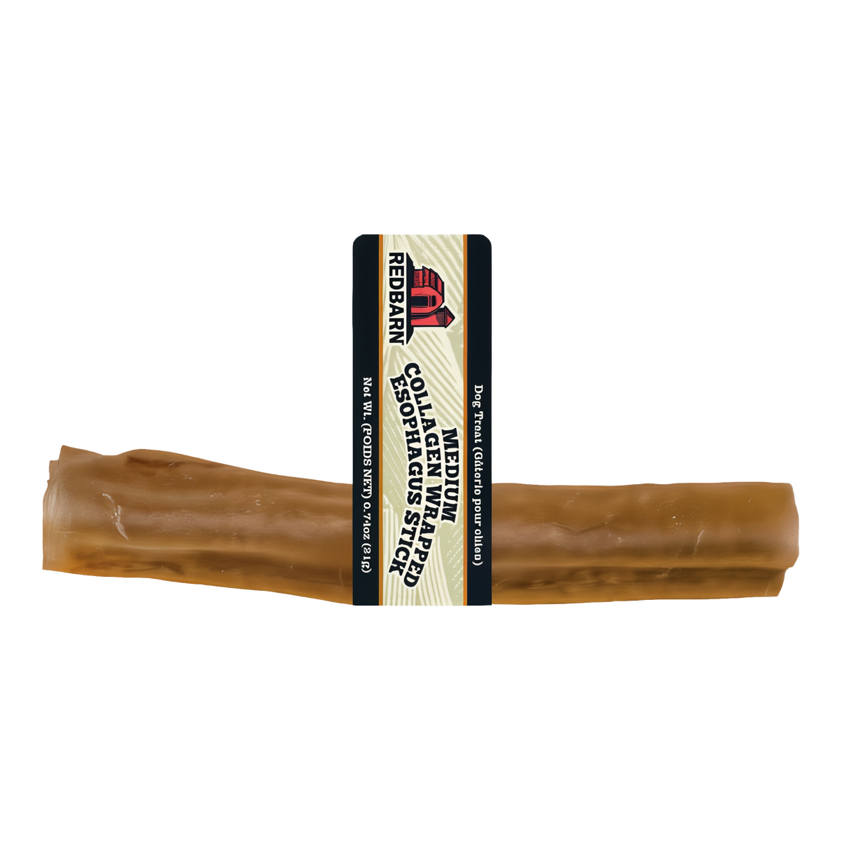 Redbarn Collagen Wrapped Esophagus Stick -- product image of collagen wrapped esophagus stick