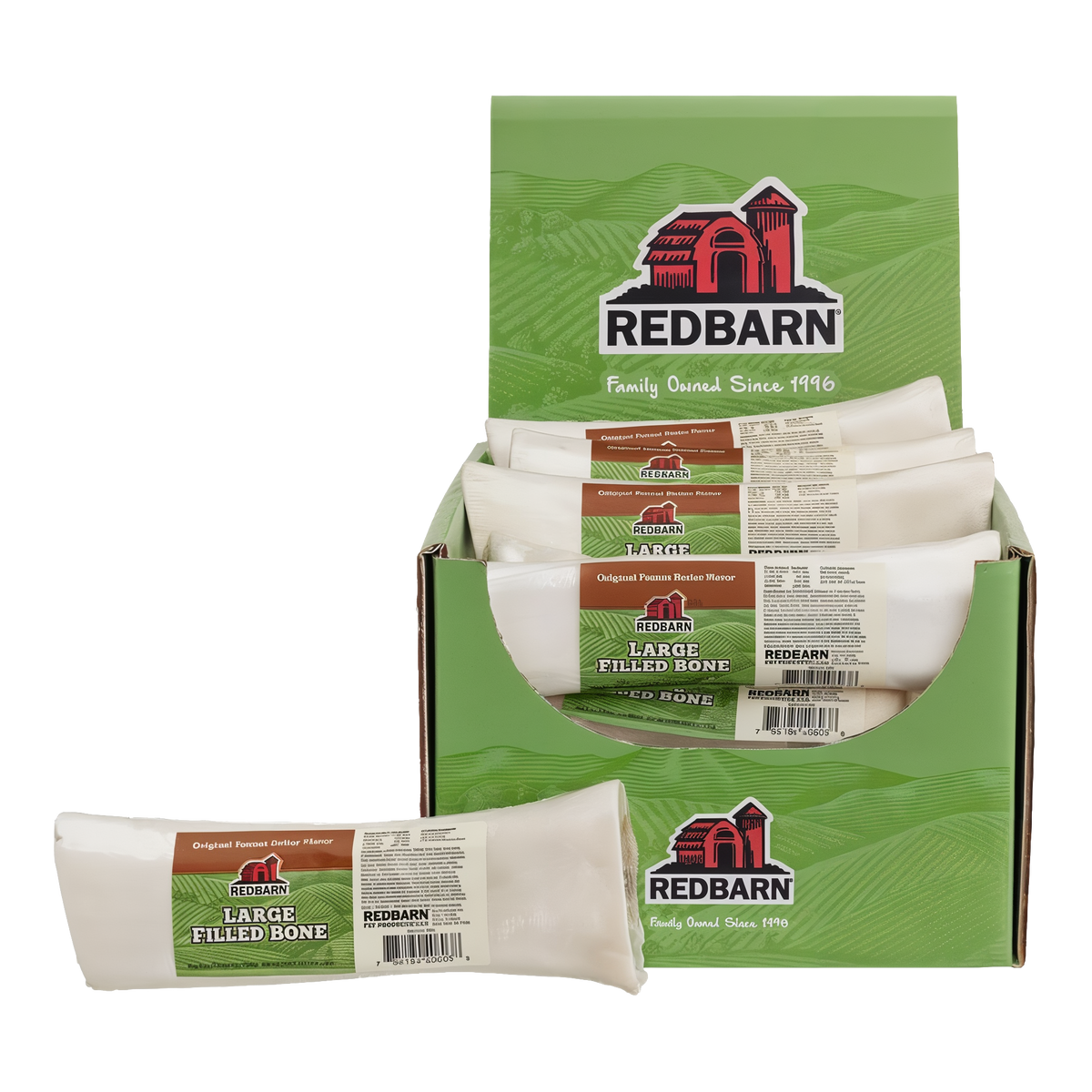 Redbarn Filled Bone Peanut Butter Flavor -- filled bone peanut butter