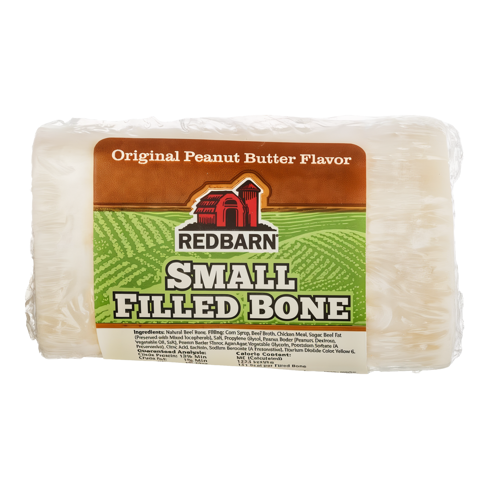Redbarn Filled Bone Peanut Butter Flavor package front