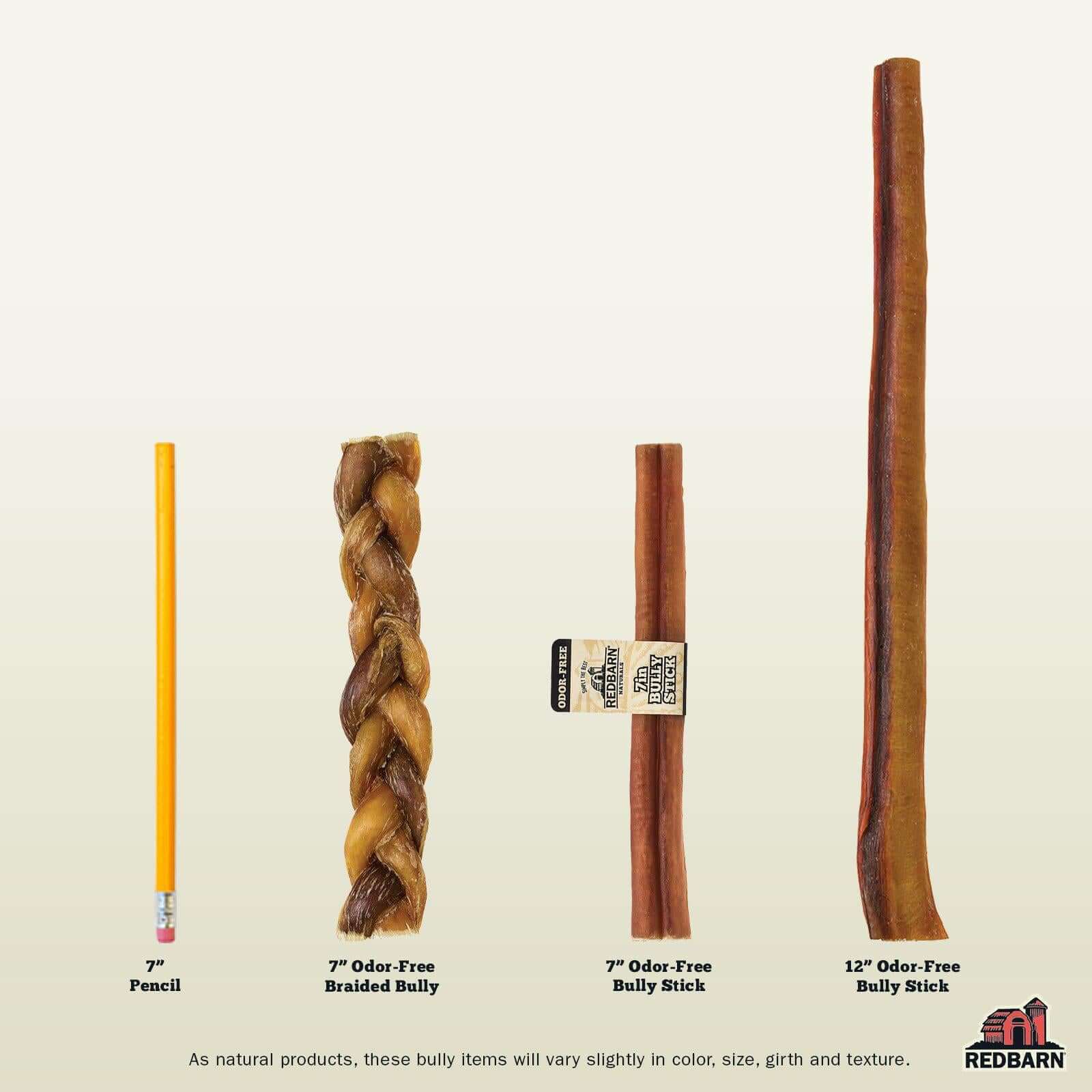 Redbarn Odor-Free Braided Bully Stick feature panel
