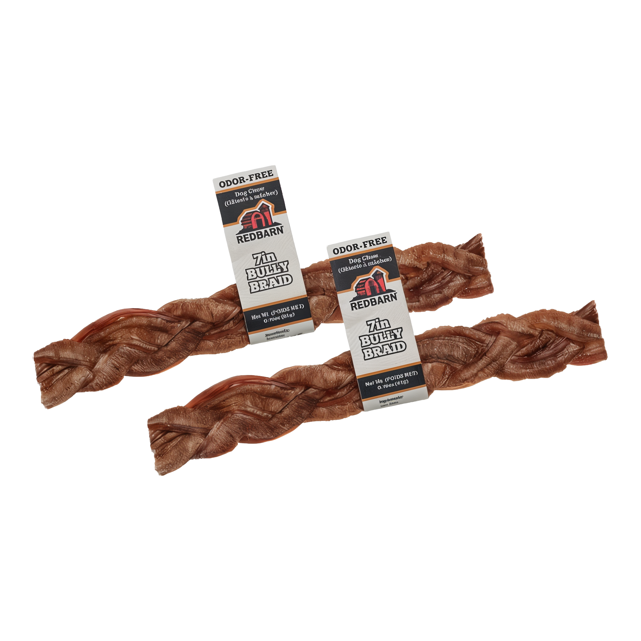 Redbarn Odor-Free Braided Bully Stick package front