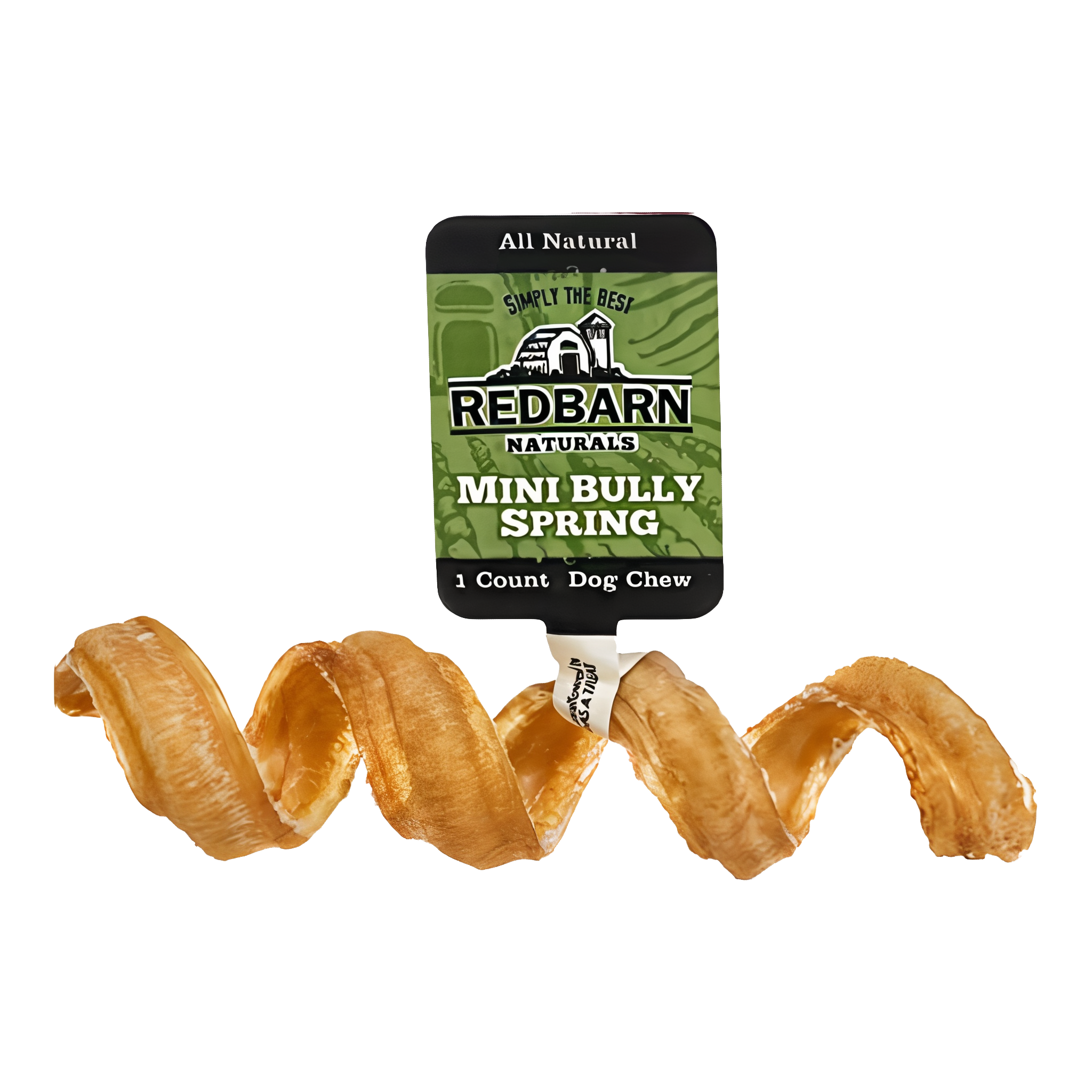 Redbarn Odor-Free Mini Bully Spring dog chew