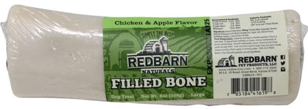 Redbarn Pet Products Filled Bone Natural Chicken & Apple