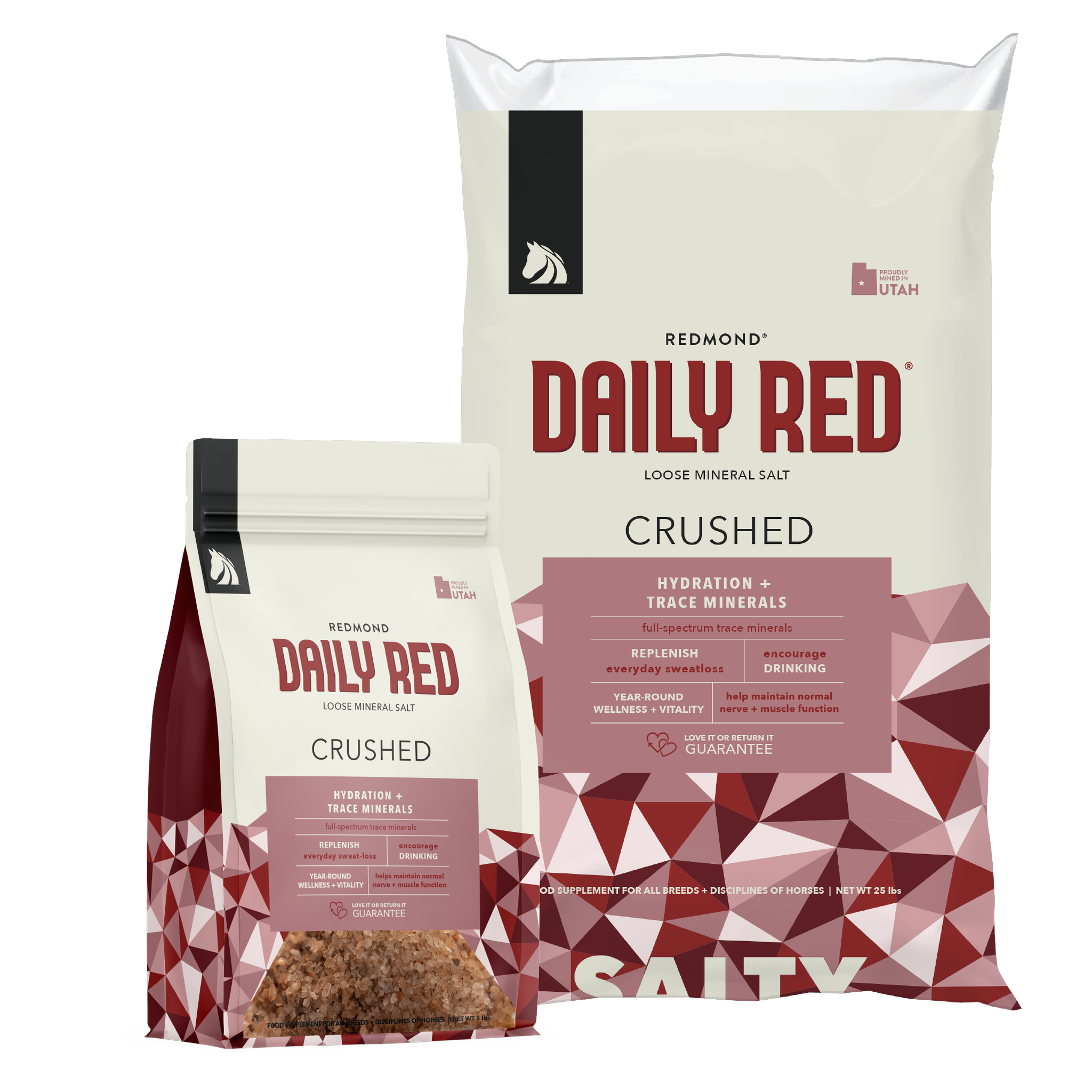 Daily Red Crushed is available in pouches and bags