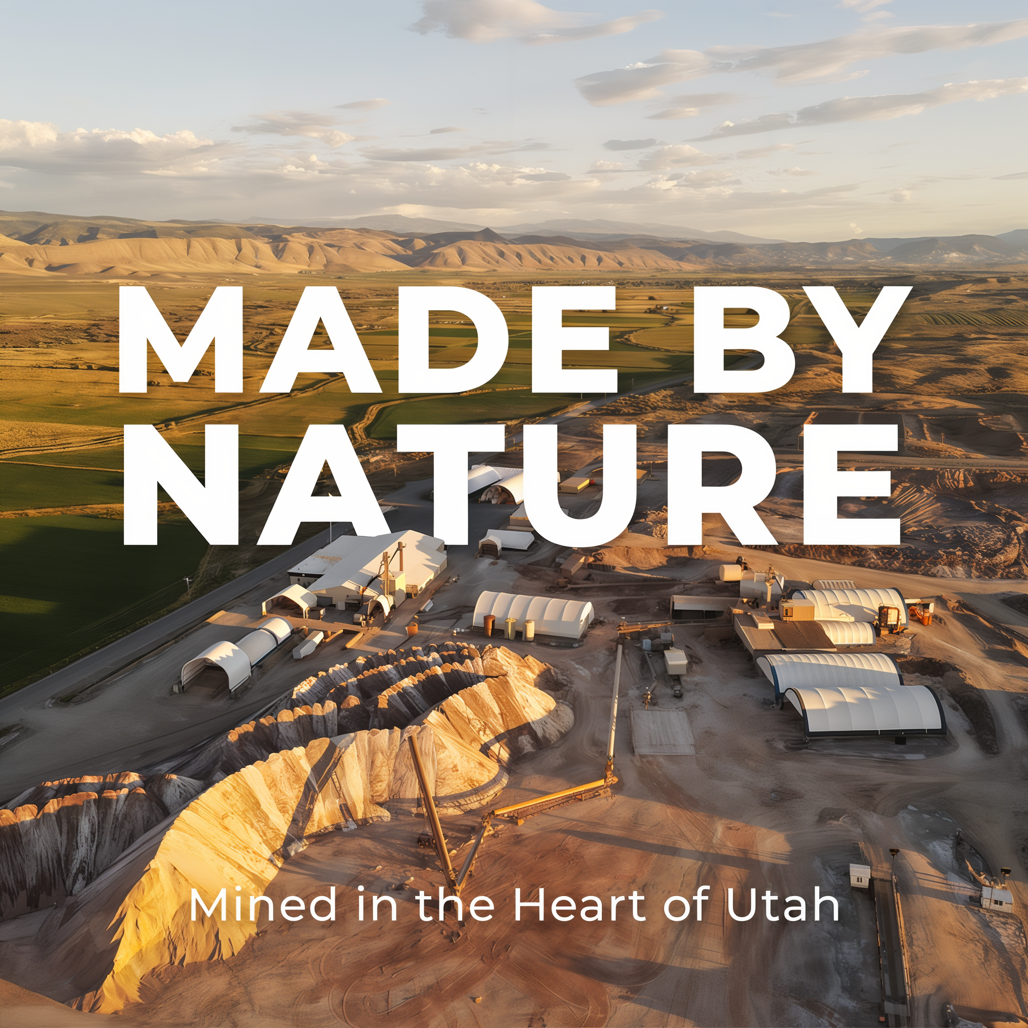 Made by nature — mined in the heart of Utah