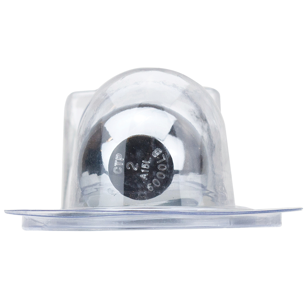 Reese Towpower Chrome Hitch Ball - top view
