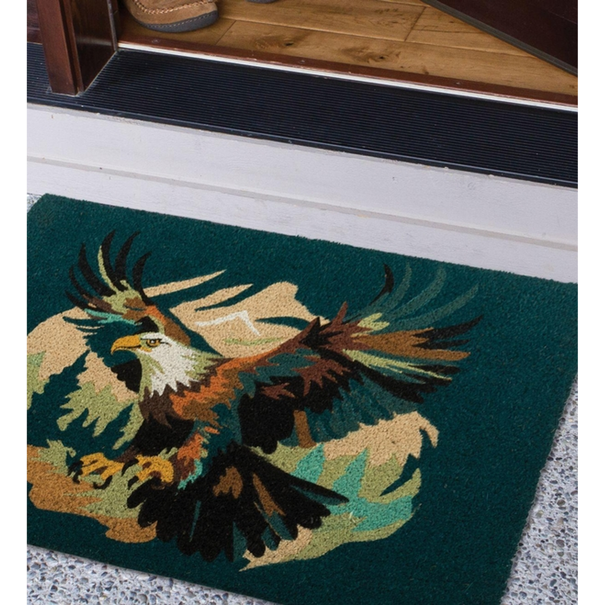 Regal Art & Gift Eagle Coir Doormat -- lifestyle