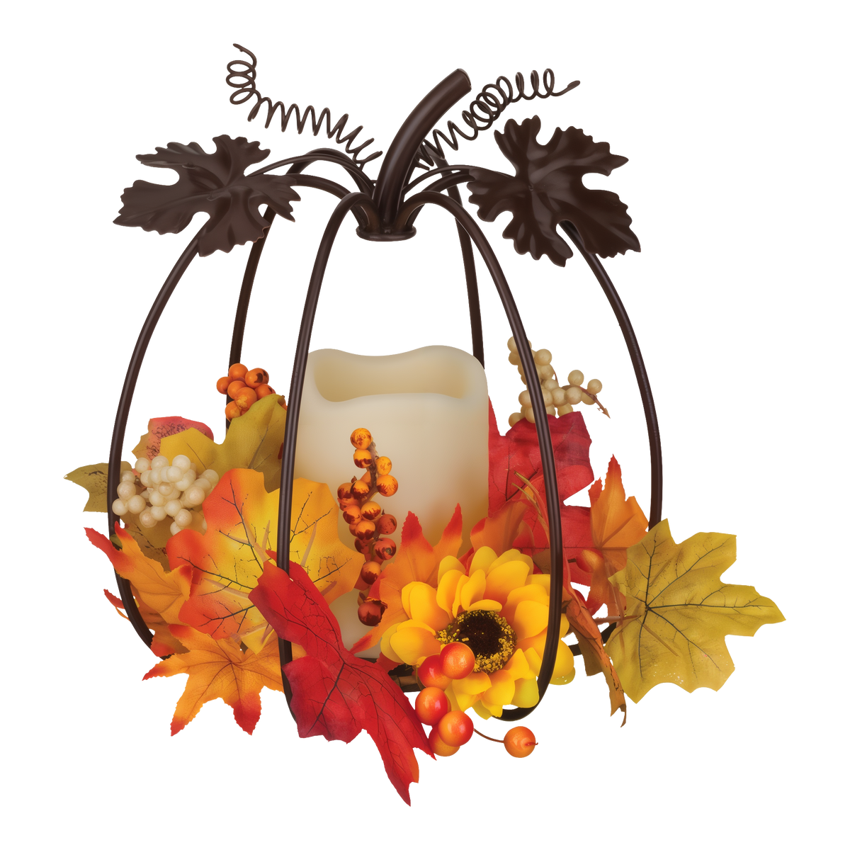 Regal Art & Gift LED Fall Pumpkin Lantern -- product image