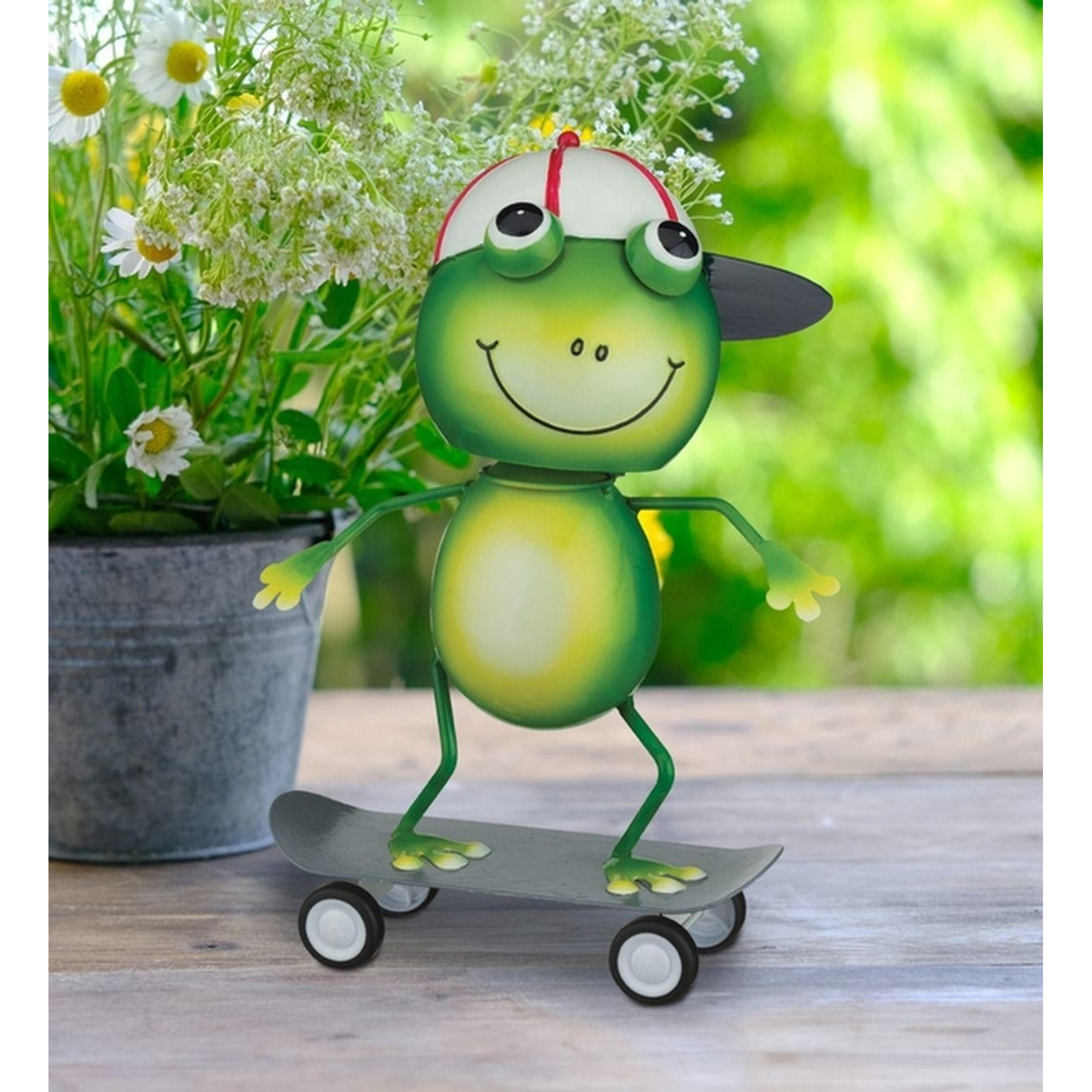 Regal Art & Gift Skateboard Frog Decor -- lifestyle