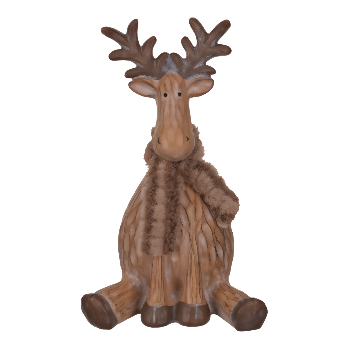 Regal Art & Gift Woodland Moose Sitting Decor -- product image