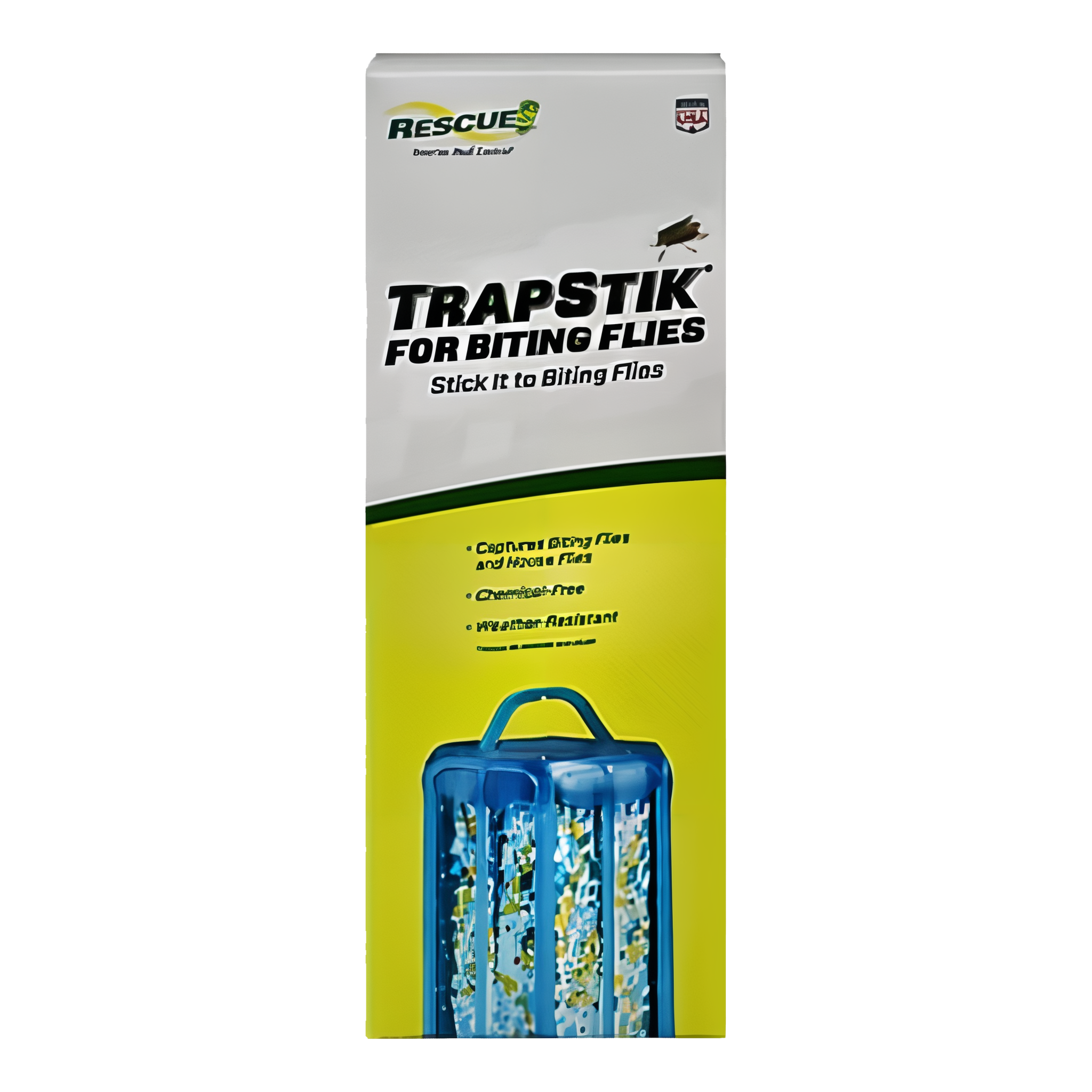 RESCUE! Deck Patio Fly Trapstik Outdoor Hanging Fly Trap